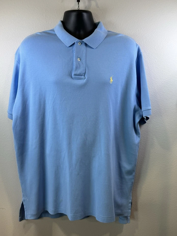 POLO RALPH LAUREN HOMBRE Azul TIPO SUAVE POLO TALLA XL Foto 2 de 4