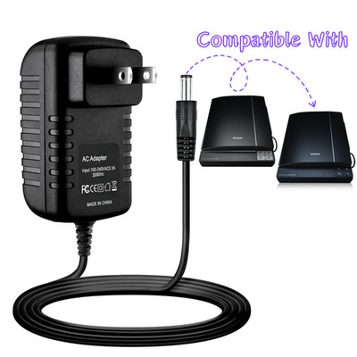 AC Adapter for Epson Perfection V10SE V33 V370 V220 V330 Photo Scanner Spare PSU