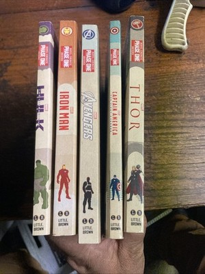 Lot of 5 Marvel Cinematic Universe Phase One Movie Novels Vg Tpb