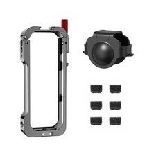 Protective Frame Case With Lens Cover Kit For Insta360 X5 Camera Accessories
