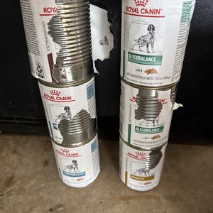 Royal Canin Glycobalnce & Satiety Wet Dog Food 6 Cans Variety