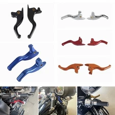 CNC 2 & 3 Finger Brake Clutch Levers For Harley Softail Slim S FLSS FLSTFBS 2017