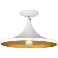 Livex Lighting 41189-03 Waldorf Semi-Flush Mount