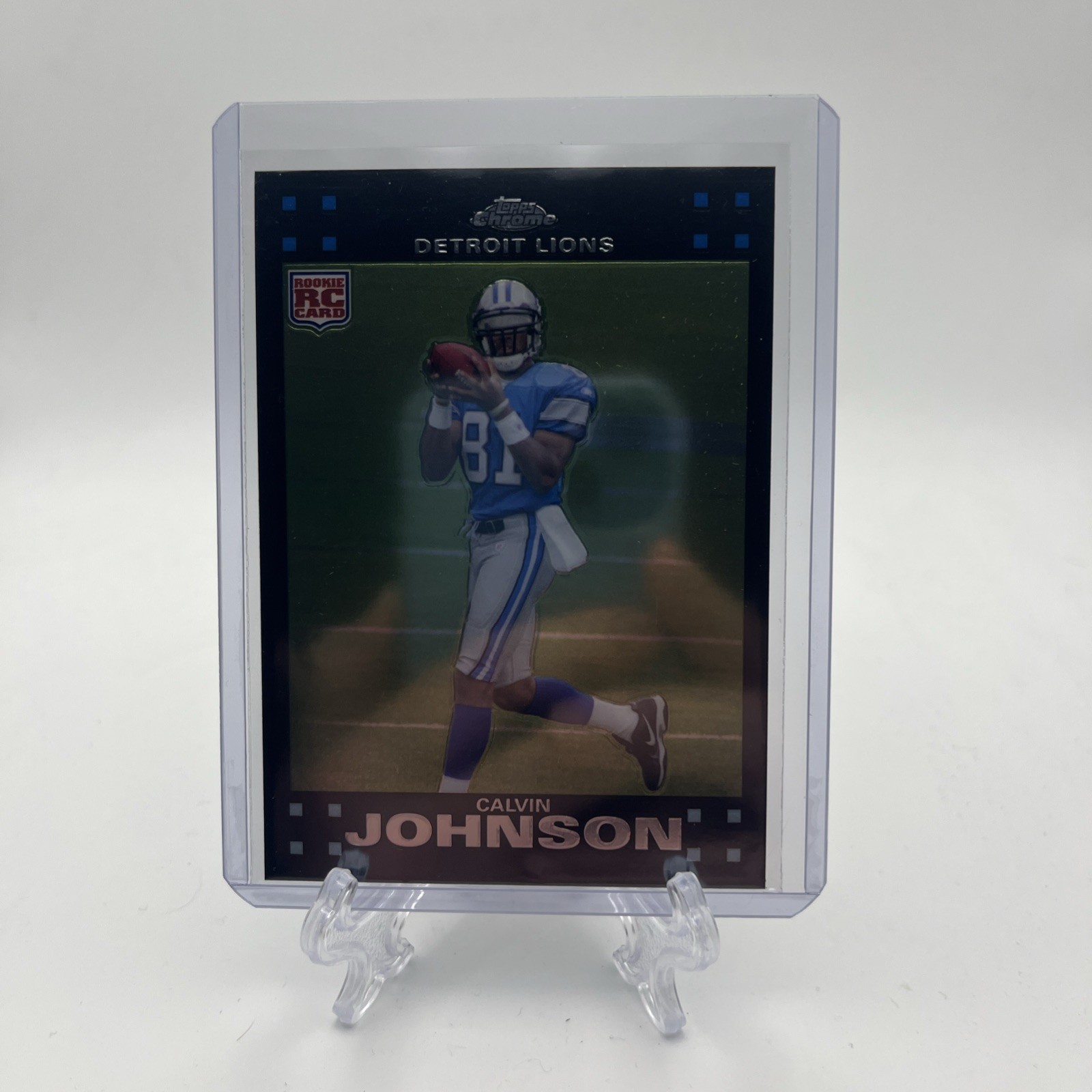 2007 Topps Chrome - Calvin Johnson #TC200 (RC)