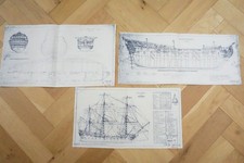 HMS Cuturion Ship Shipping Plan x3
