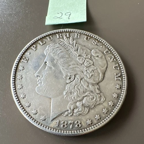 Morgan Silver Dollar $1 Coin 1878 S Mint Uncertified