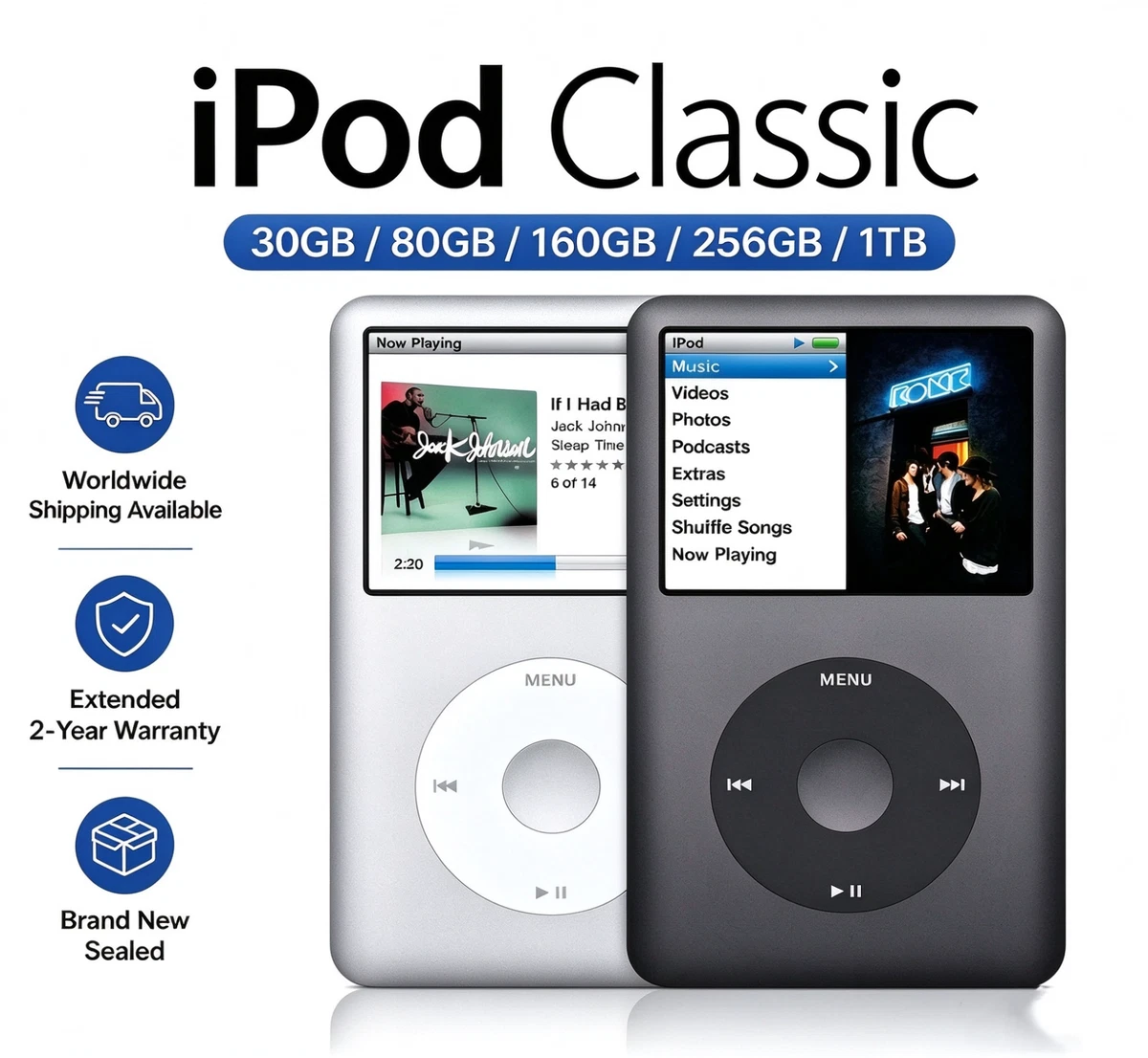 Apple iPod Classic 5th Generation MP3 Players for sale | eBay