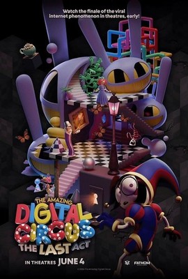 Amazing Digital Circus Last Act Poster Official 2026 Movie Theater Print