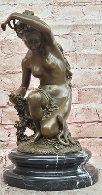Jean Patoue Bronze Nude Rose Galerie Edition Kunstwerk Art Skulptur, 1. Ausgabe