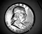 1957 P 50C FRANKLIN HALF DOLLAR