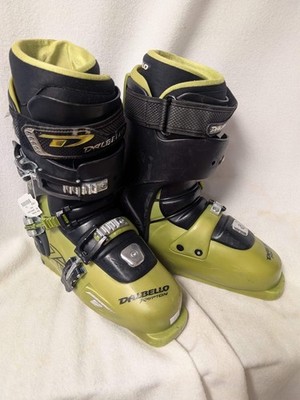 Dalbello Krypton Ski Boots Size 27.5 Color Yellow Condition Used