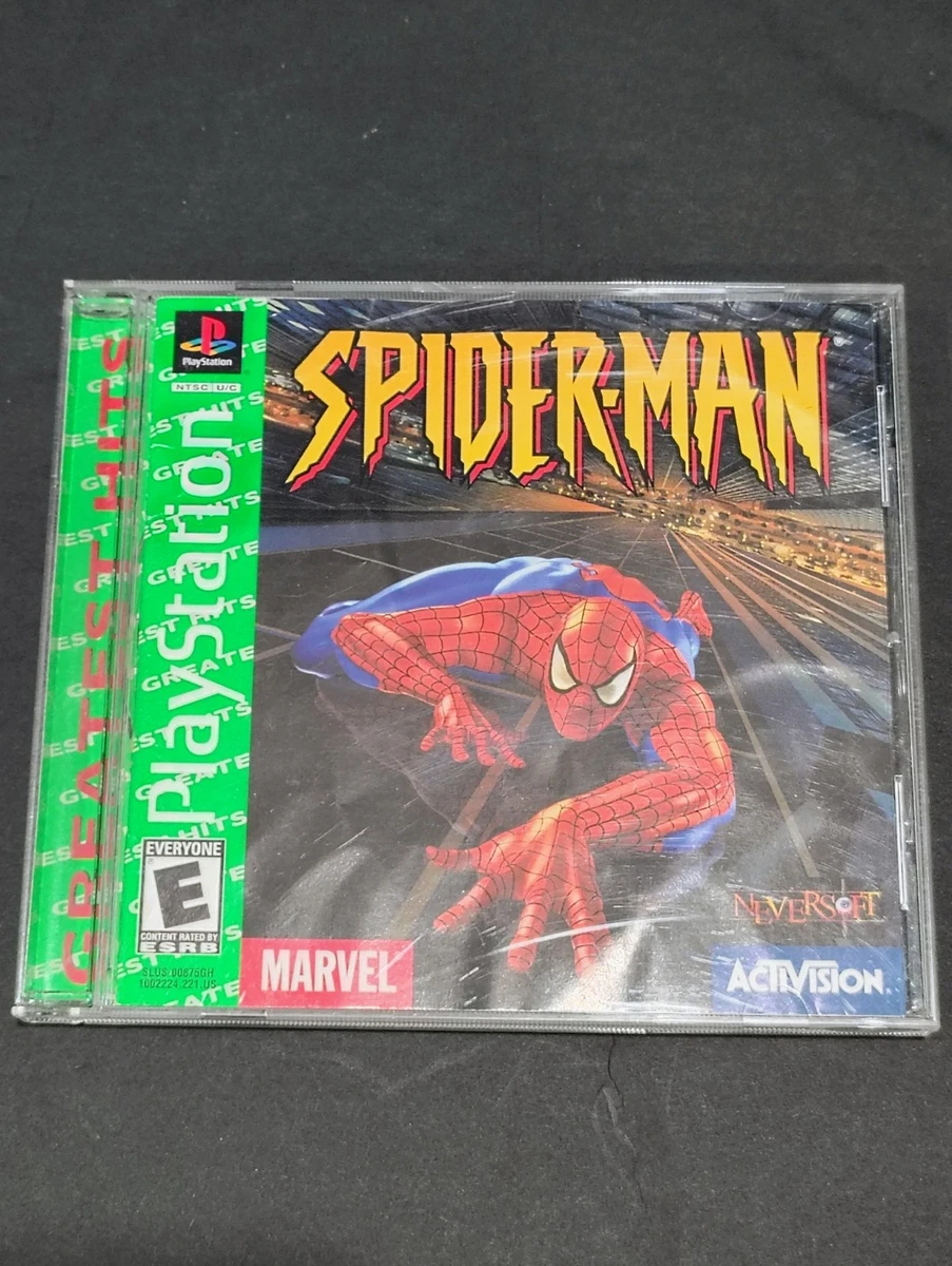 Sony PlayStation 1 Spider-Man 2000 Released Video Games for sale