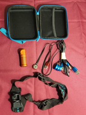 Olight Perun 1 Mini Flashlight Orange with Headband, Extra Charging Cables MCC1A