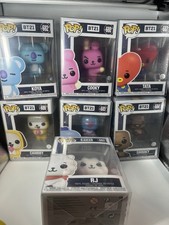 BT21 Funko Pop Lot of 7 - Koya, Tata, Shooky, RJ, Chimmy, Cooky, Mang - Box Wear