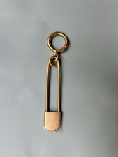 Burberry Gold Archival Kilt / Safety Pin / Keyring / Brooch
