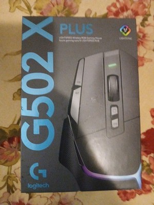 Logitech G502 X PLUS Wireless Gaming Mouse - Black