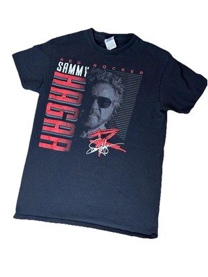 Sammy Hagar Delta Pro Weight Men's Rock N Roll Black/Red Shirt; SMALL