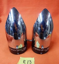 OEM RINEHART 3-1/2" EAGLE BEAK END CAPS P/N RIN-900-0240 for Harley Misc