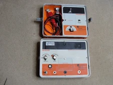 Metrotech Model 480 Line Pipe Locator w/cables. powers up.  as-is.