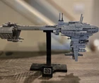 USED lego star wars nebulon frigate 77904 model is 100% complete no box or book