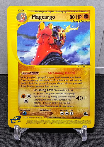 2003 Pokemon-e Skyridge #18 Magcargo Rare