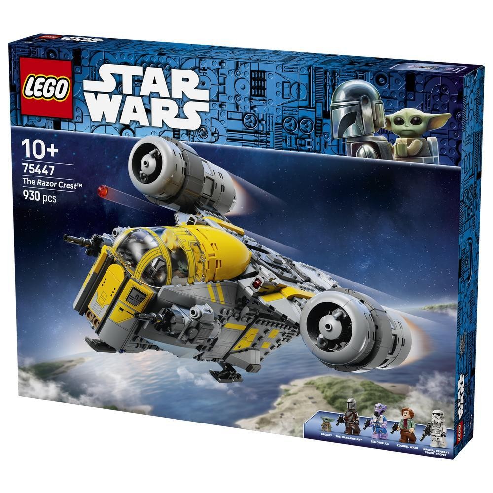 LEGO Star Wars The Razor Crest Set 75447 Mandalorian Grogu Minifigures