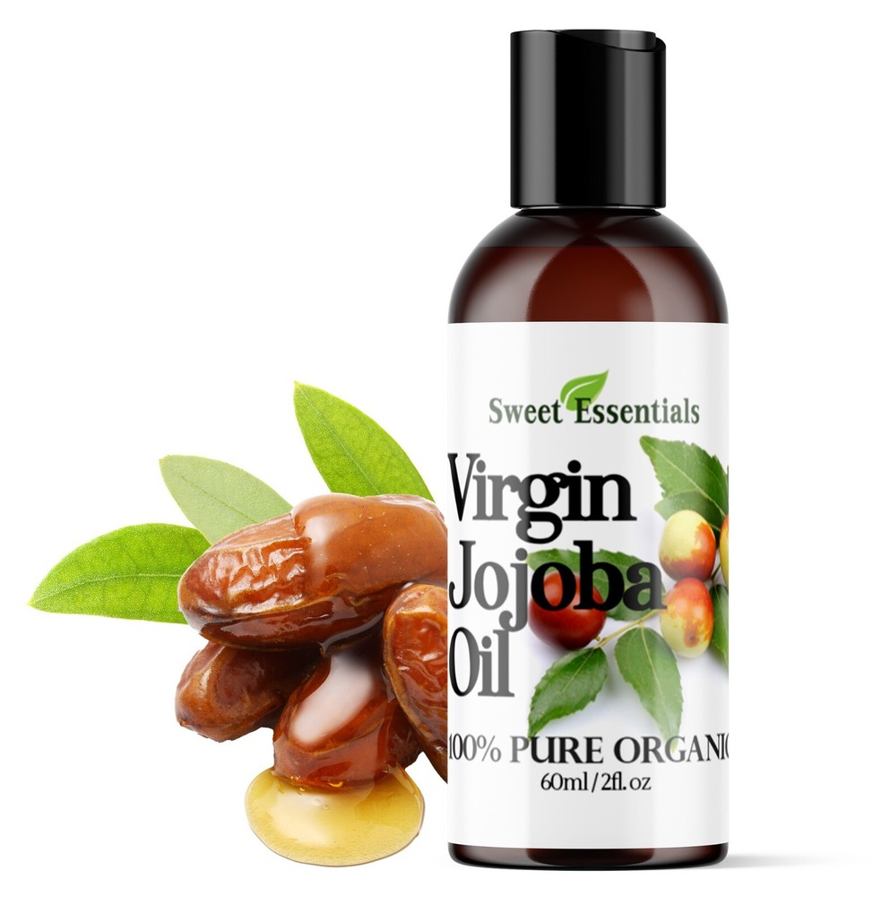 Organic Virgin Jojoba Oil 2oz | Imported From Argentina | 100% Pure Cold Pressed