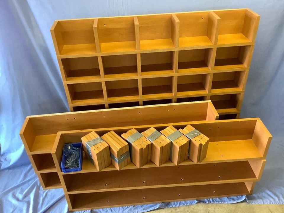 Modular IKEA CD Storage Shelves. Holds 1200CDs | eBay UK