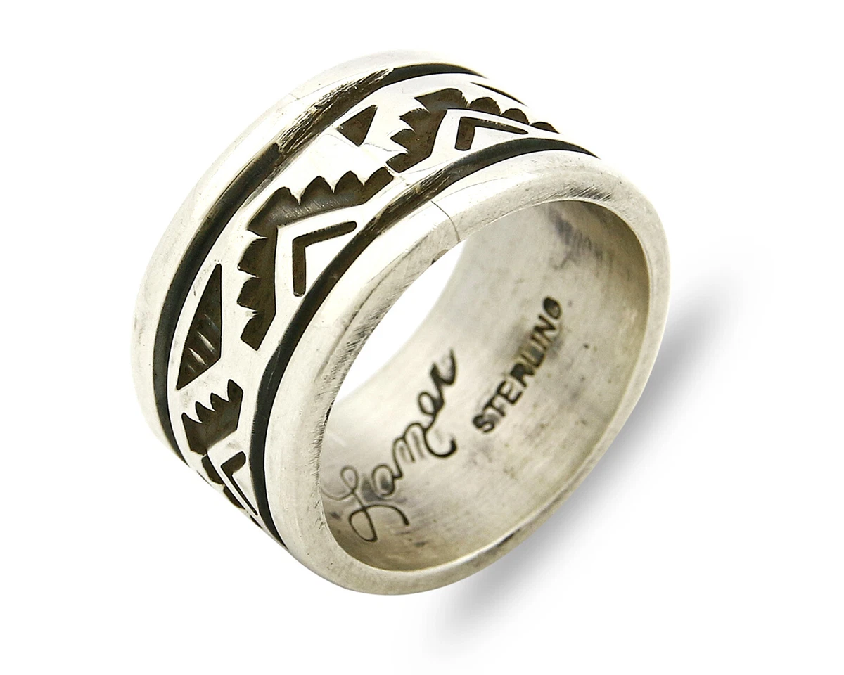 Personalized stamped shop rings