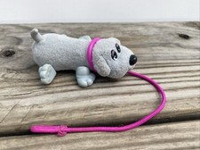 VINTAGE POUND PUPPIES WIGGLE N WALK BABY PUPPY ON LEASH GALOOB 1996