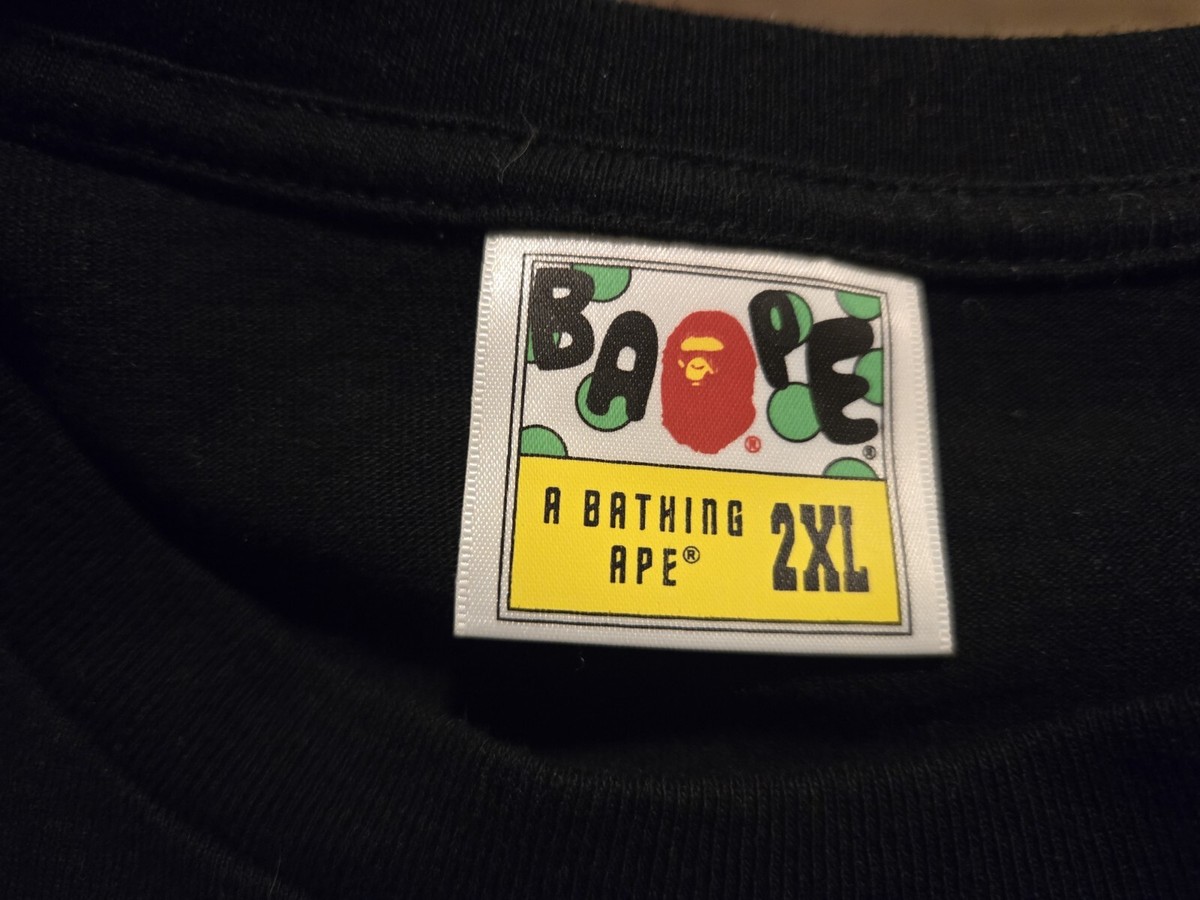 THE WEEKND BAPE XO BABY MILO Bathing Ape XXL Rare Shirt