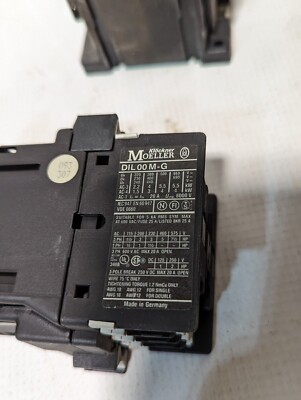 Moeller DIL00M-G (24VDC) Contactor, 3-Pole, 20 A