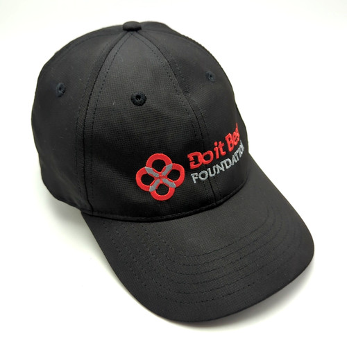 DO IT BEST FOUNDATION hat lightweight black adjustable cap