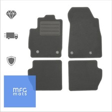 Fussmatten für Mazda 2 II GRAU Fußmatten Autoteppiche Bj. 2007-2014