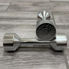 Vintage Joe Welder 5 Lb Dumbbell Set of Two - 5 Lbs Each - Screw-on / off