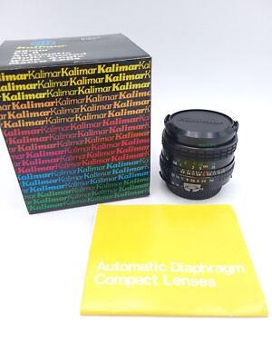 Kalimar 28mm F2.8 Automatic Wide Angle Camera Macro Lens Nikon K326