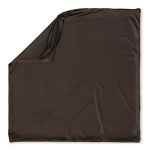 18" x 18" Cover Throw Pillowcases - 85/15 Nylon/Spandex Silky Black
