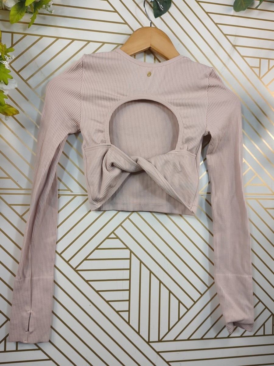 Spiritual Gangster Serene Seamless Twist Back - Long Sleeve
