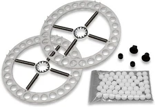 Hunter Alignment Steel 14" Turn Plates Table Ring & Ball Repair Rebuild Kit