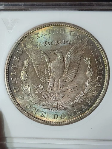1904 0 $1 Morgan Dollar MS63 ANACS "Soapbox" Toned #2395692