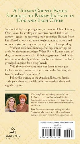Amish Millionaire : A Holmes County Saga, Paperback by Brunstetter, Wanda E.;...
