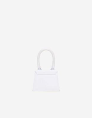 Jacquemus Le Chiquito Micro Textured Leather Tote White | eBay