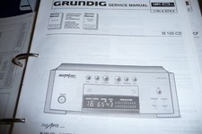 Manuale di servizio Grundig M 100-CD Fine Arts Lettore CD.ORIGINALE