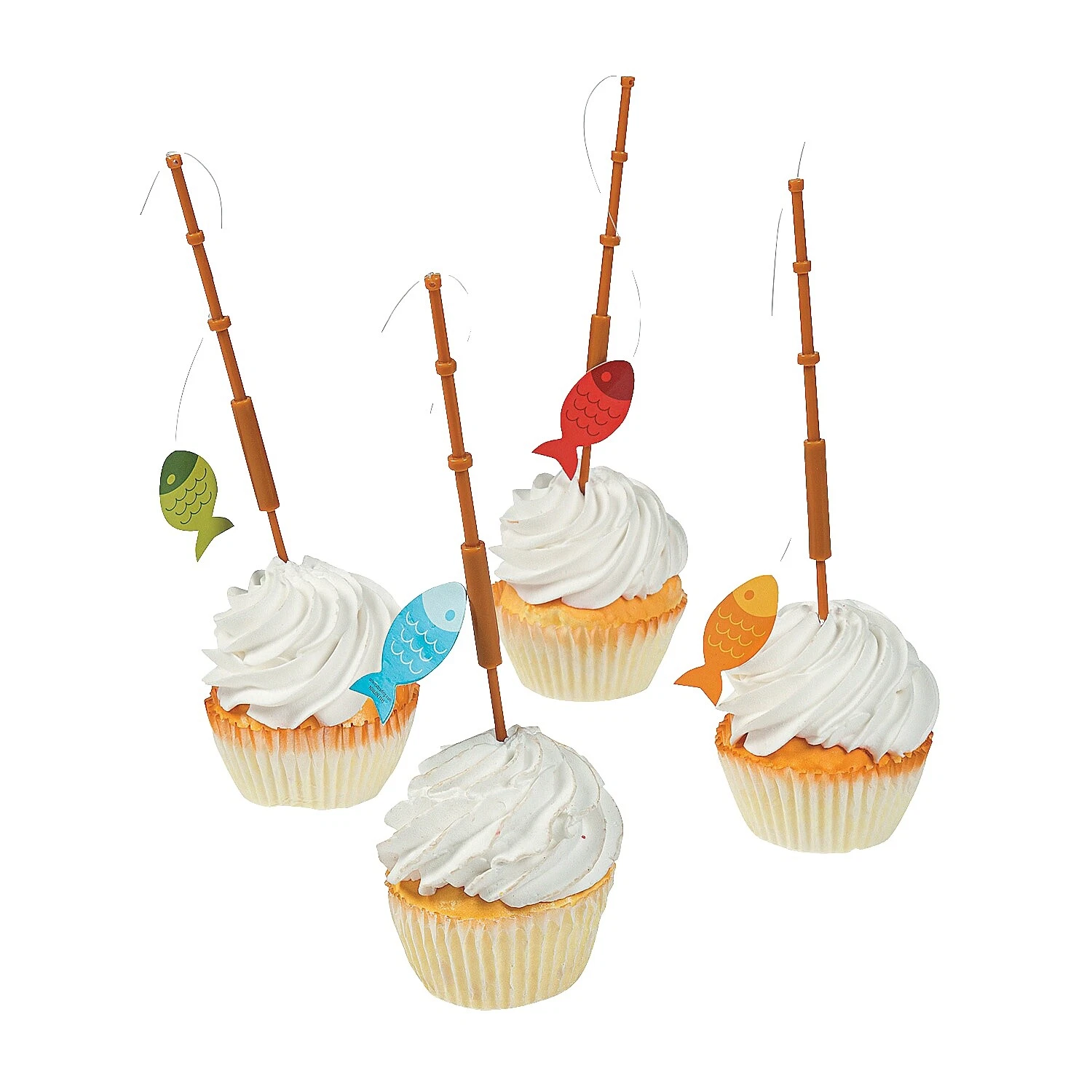 Multicolor Cupcakes Fiesta Vajilla & serveware
