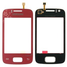 Samsung Galaxy Y Duos GT-S6102 Touchscreen Display-Scheibe La Fleur pink