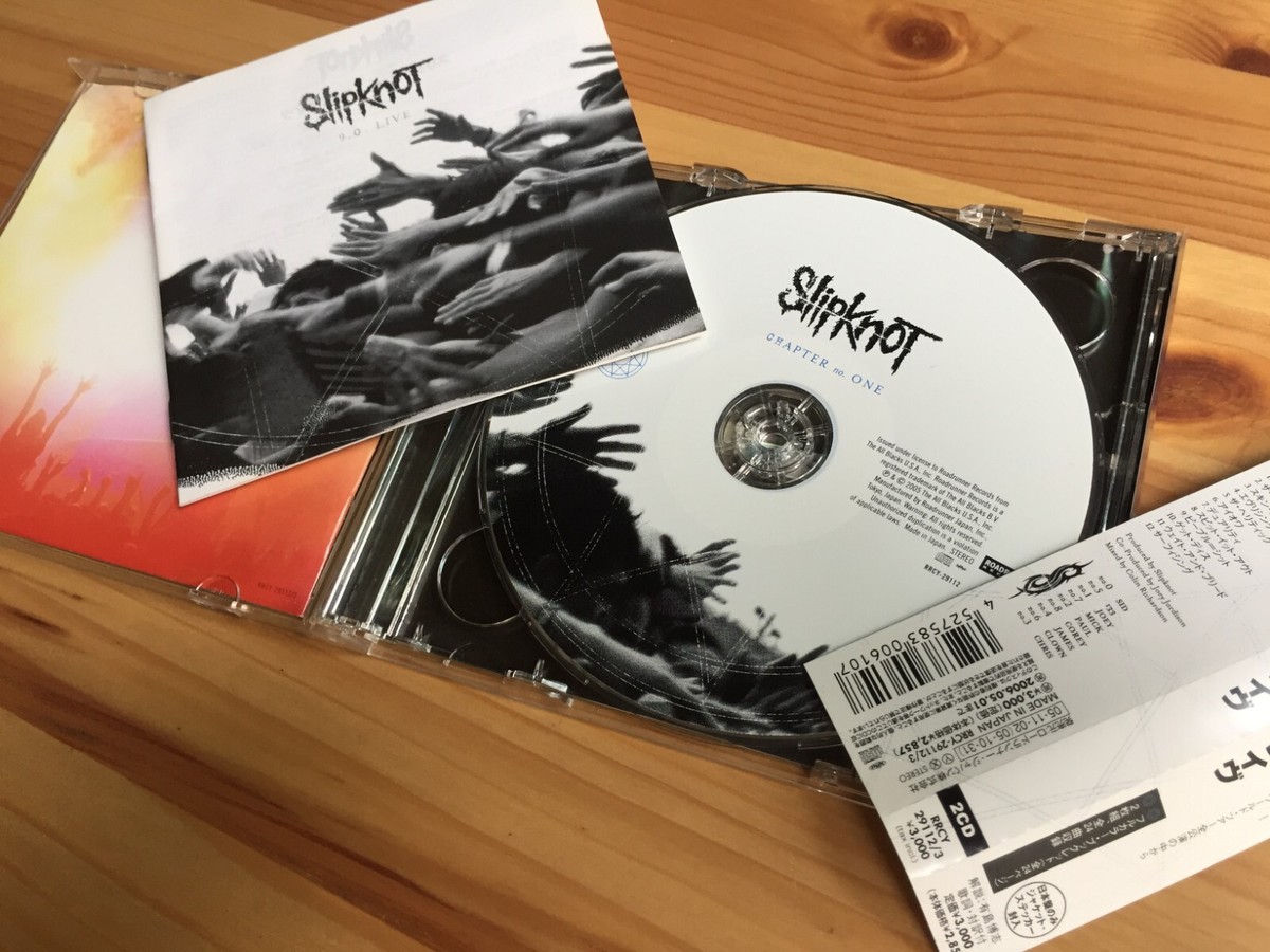 Slipknot 2004 日本ツアー限定タオル【新品・未開封】 SLIPKNOT Knotfest Japan 2014 マフラータオル 来日公演 ツアー