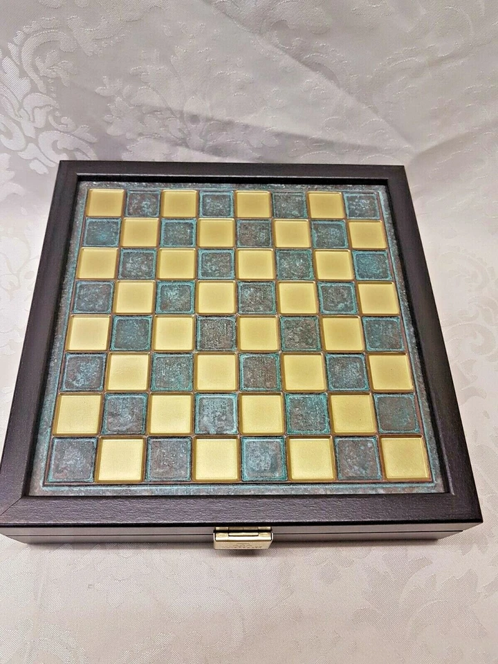 Schachspiel Schachbrett Manopoulos Byzantinische Epoche Figuren Handgefertigt - Bild 2 von 4