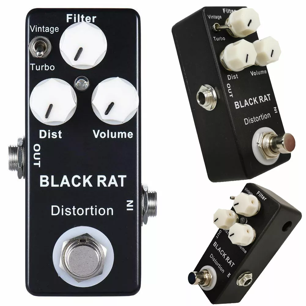 Black clearance rat pedal