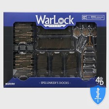 Spelunker's Docks - WizKids WarLock Tiles D D Terrain Caverns Accessory NIB