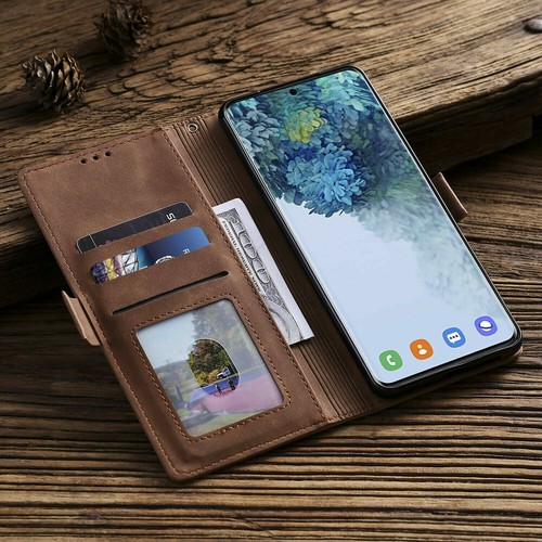 Leather Wallet Flip Case For Samsung Galaxy S25 S24 S23 Ultra S22 S21 S20 Note20 - Picture 45 of 75
